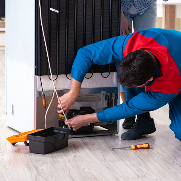 how much do you charge for refrigerator repair services in Rancocas New Jersey